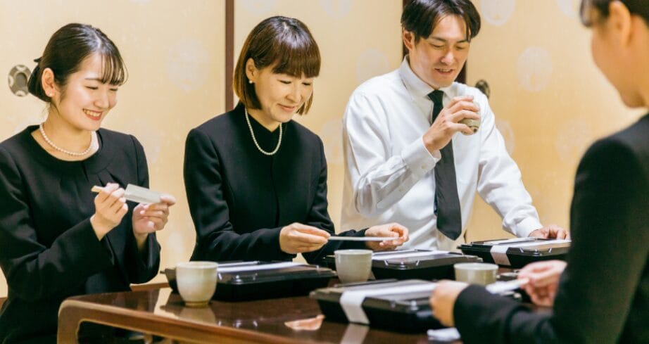 通夜振る舞い